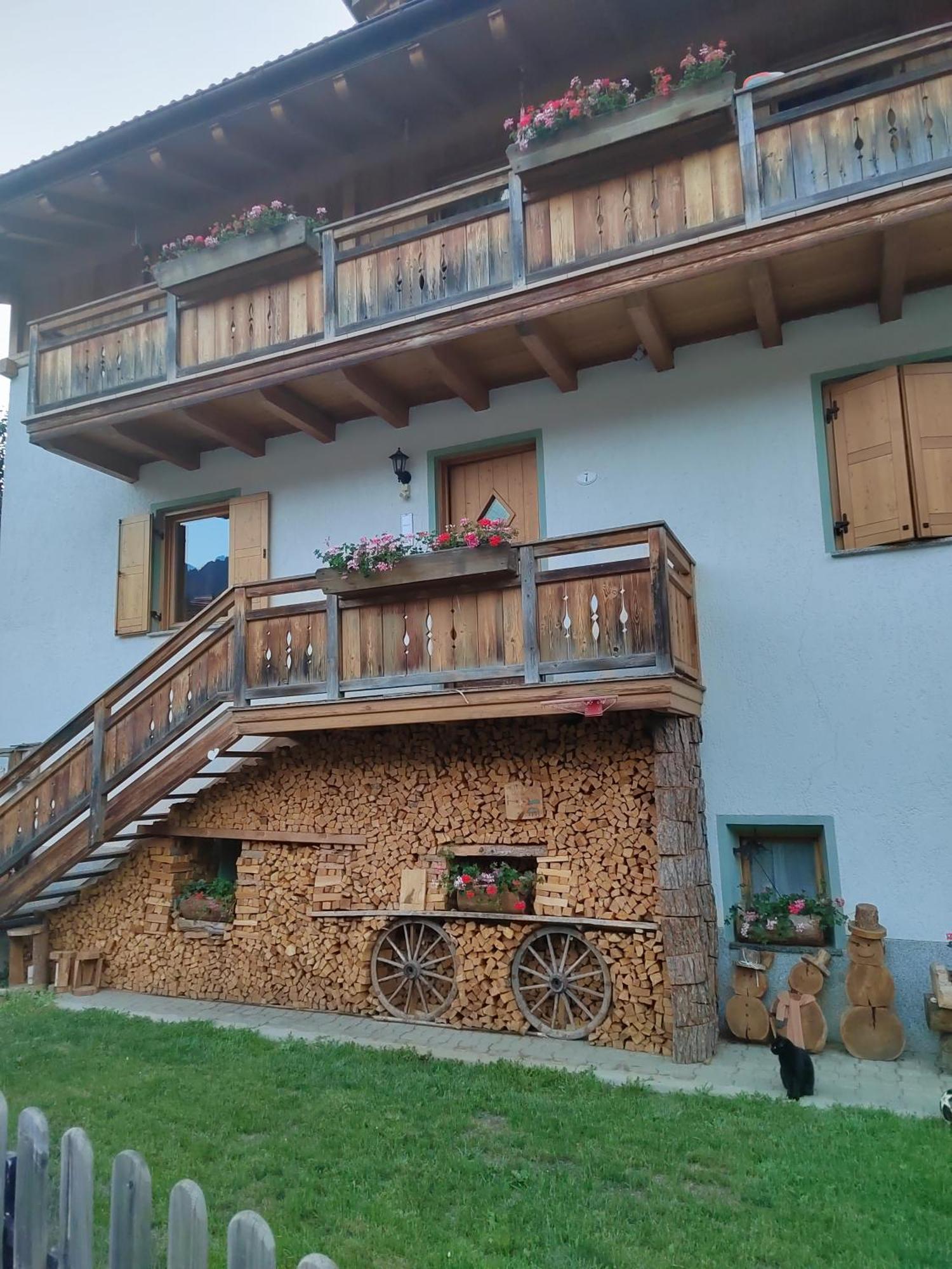 ディマーロCasa Dello Sportivo - Val Di Sole Trentinoアパートメント エクステリア 写真
